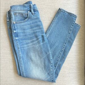 Madewell High Rise Skinny Light Blue Jeans